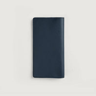 Cameron Blue Leather Long Wallet by Dash Racegear - unisex Leather Accessories view 2