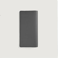 Cameron Grey Leather Long Wallet by Dash Racegear - unisex Leather Accessories view 2