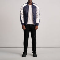 Clarke Blue Varsity Jacket by Dash Racegear - men Jacket view 4