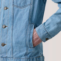 Conard Light Blue Denim Trucker Jacket by Dash Racegear - men Jacket view 6
