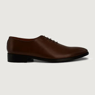 Director Wholecut Brown Leather Shoes by Dash Racegear - men Leather Shoes view 2