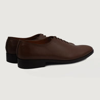 Director Wholecut Brown Leather Shoes by Dash Racegear - men Leather Shoes view 4