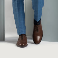 Director Wholecut Brown Leather Shoes by Dash Racegear - men Leather Shoes view 7