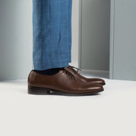 Director Wholecut Brown Leather Shoes by Dash Racegear - men Leather Shoes view 8