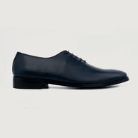Director Wholecut Midnight Blue Leather Shoes by Dash Racegear - men Leather Shoes view 2