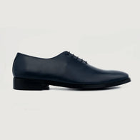 Director Wholecut Midnight Blue Leather Shoes by Dash Racegear - men Leather Shoes view 2