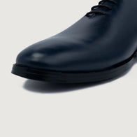 Director Wholecut Midnight Blue Leather Shoes by Dash Racegear - men Leather Shoes view 5