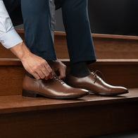 Director Wholecut Tan Leather Shoes by Dash Racegear - men Leather Shoes view 10