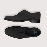 Dirk Brogues Derby Black Nubuck Leather Shoes by Dash Racegear - men Leather Shoes view 3