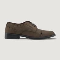 Dirk Brogues Derby Brown Oil Pullup Leather Shoes - StudGuard by Dash Racegear - men Leather Shoes view 2