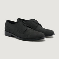 Dirk Brogues Derby Matte Black Nubuck Leather Shoes - StudGuard by Dash Racegear - men Leather Shoes view 1