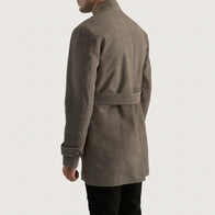 Dolf Grey Suede Jacket by Dash Racegear - men Jacket view 5