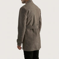Dolf Grey Suede Jacket by Dash Racegear - men Jacket view 5