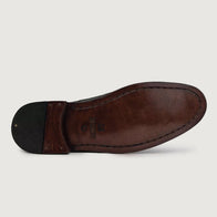 Duster Brogues Derby Black Leather Boots by Dash Racegear - men Leather Shoes view 4