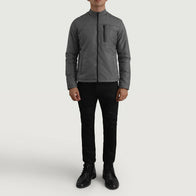 Elliot Grey Lightweight Jacket by Dash Racegear - men Jacket view 3