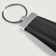 Elroy Black Leather Keychain by Dash Racegear - unisex Leather Accessories view 5