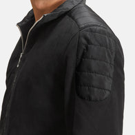 Ethan Hybrid Suede Bomber Jacket by Dash Racegear - men Jacket view 6