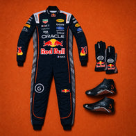 Isack Hadjar 2026 Zandvoort adult suit gloves and shoes bundle by DASH RACEGEAR