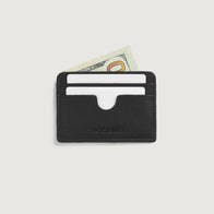 Karl Black Leather Card Holder by Dash Racegear - unisex Leather Accessories view 4
