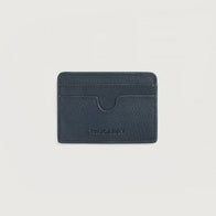 Karl Blue Leather Card Holder by Dash Racegear - unisex Leather Accessories view 1