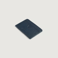 Karl Blue Leather Card Holder by Dash Racegear - unisex Leather Accessories view 3