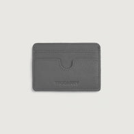 Karl Grey Leather Card Holder by Dash Racegear - unisex Leather Accessories view 1