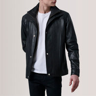 Klen Black Classic Jacket by Dash Racegear - men Jacket view 1