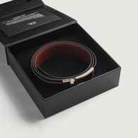Marcelino Leather Reversible Dress Belt by Dash Racegear - unisex Leather Accessories view 6