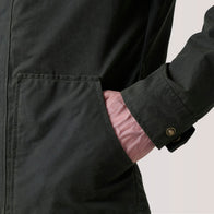 Marlo Olive Canvas Hooded Work Jacket by Dash Racegear - men Jacket view 6