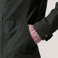 Marlo Olive Canvas Hooded Work Jacket by Dash Racegear - men Jacket view 6