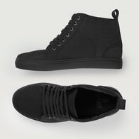 Marty High Top Black Nubuck Sneakers by Dash Racegear - men Leather Shoes view 8