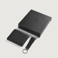 Marvin Black Leather Gift Set by Dash Racegear - unisex Leather Accessories view 1
