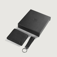 Marvin Black Leather Gift Set by Dash Racegear - unisex Leather Accessories view 1