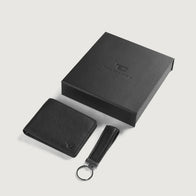 Marvin Black Leather Gift Set by Dash Racegear - unisex Leather Accessories view 1