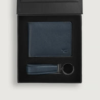 Marvin Blue Leather Gift Set by Dash Racegear - unisex Leather Accessories view 2