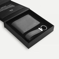 Marvin Grey Leather Gift Set by Dash Racegear - unisex Leather Accessories view 3