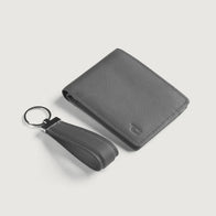 Marvin Grey Leather Gift Set by Dash Racegear - unisex Leather Accessories view 4