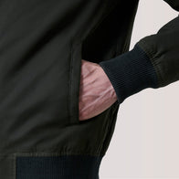 Morrison Olive Canvas Bomber Jacket by Dash Racegear - men Jacket view 6