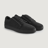 Murphy Low Top Black Nubuck Sneakers by Dash Racegear - men Leather Shoes view 5