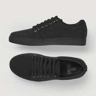 Murphy Low Top Black Nubuck Sneakers by Dash Racegear - men Leather Shoes view 7