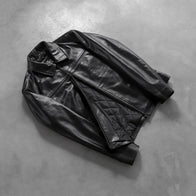 Mystical Black Leather Jacket by Dash Racegear - men Jacket view 8
