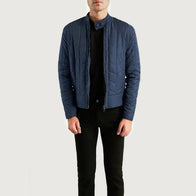 Nyle Quilted Windbreaker Jacket by Dash Racegear - men Jacket view 1