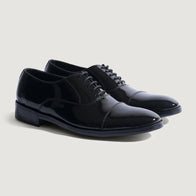 Professor Oxford Black Patent Leather Shoes by Dash Racegear - men Leather Shoes view 1
