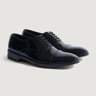 Professor Oxford Black Patent Leather Shoes by Dash Racegear - men Leather Shoes view 1