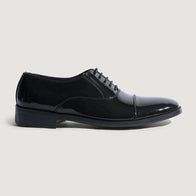Professor Oxford Black Patent Leather Shoes by Dash Racegear - men Leather Shoes view 2
