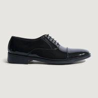 Professor Oxford Black Patent Leather Shoes by Dash Racegear - men Leather Shoes view 2