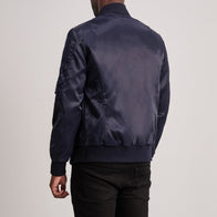 Quinton MA-1 Blue Bomber Jacket by Dash Racegear - men Jacket view 5