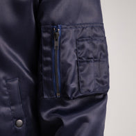 Quinton MA-1 Blue Bomber Jacket by Dash Racegear - men Jacket view 6