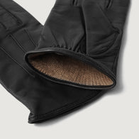 Ralph Black Leather Dress Gloves by Dash Racegear - men Leather Accessories view 2