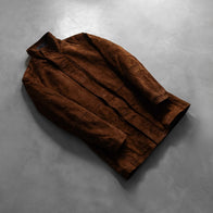 Sheriff Brown Suede Jacket by Dash Racegear - men Jacket view 7